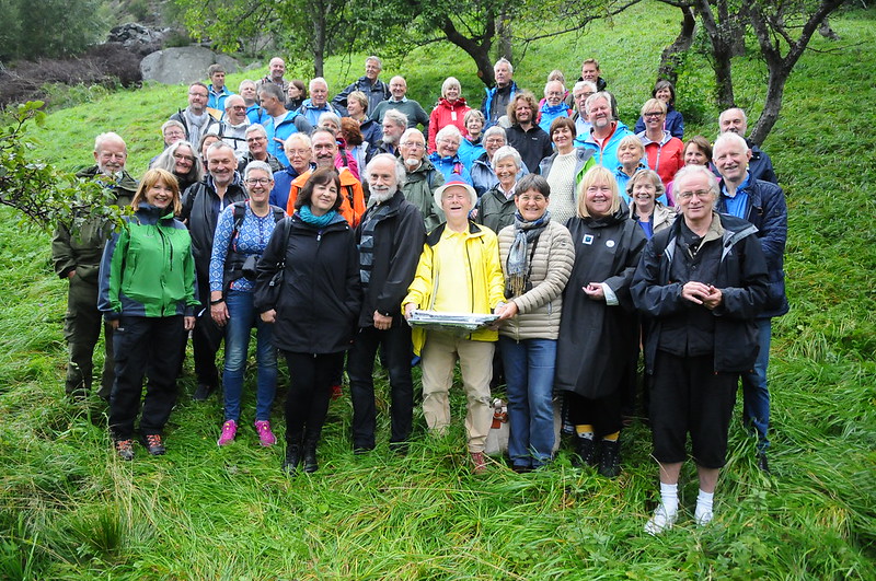 Ceremony for the Friends of the Storfjord, Geiranger, Norway, 10-09-2016