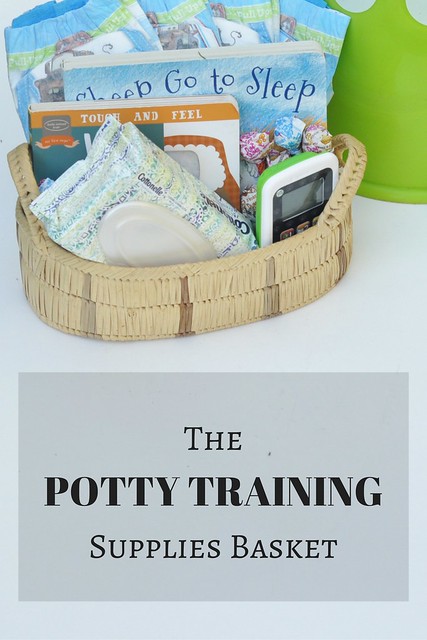 The Potty Training Supplies Basket