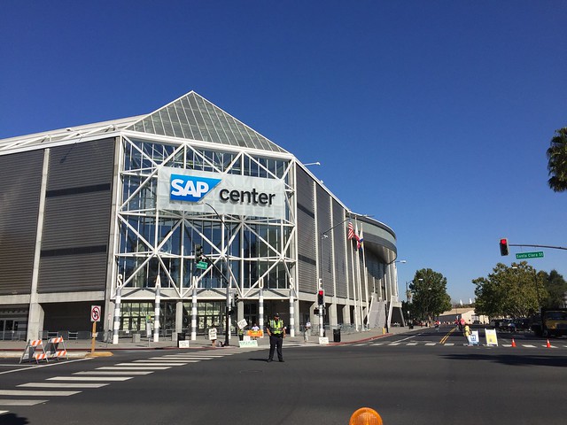 SAP Center - Olympians will be here today