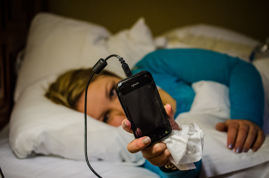 Smartphone and bedtime
