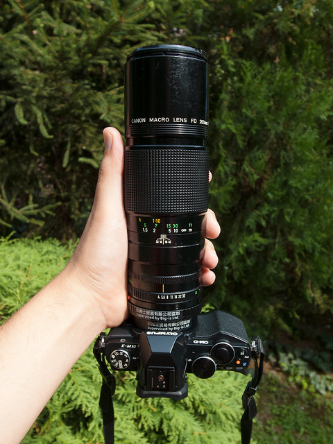 Canon FD 200mm F4 Macro