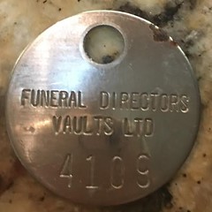Funeral Directors Vaults tag