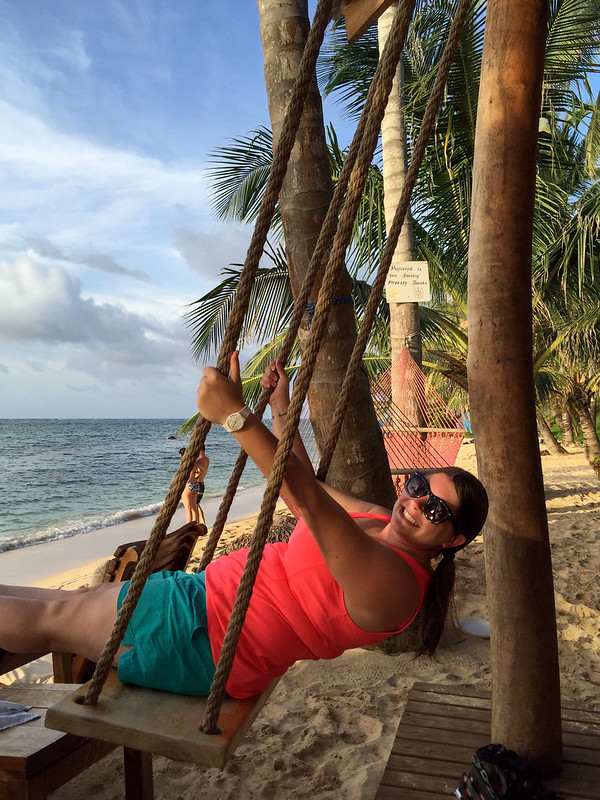 Amanda on Little Corn Island