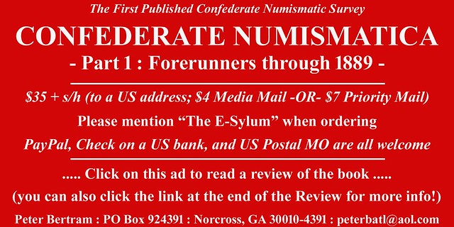 E-Sylum Bertram ad02 Confederate Numismatica