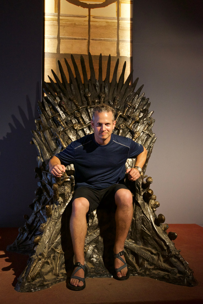 Me on the Iron Throne