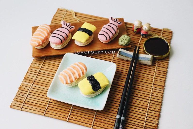 sushi macaron