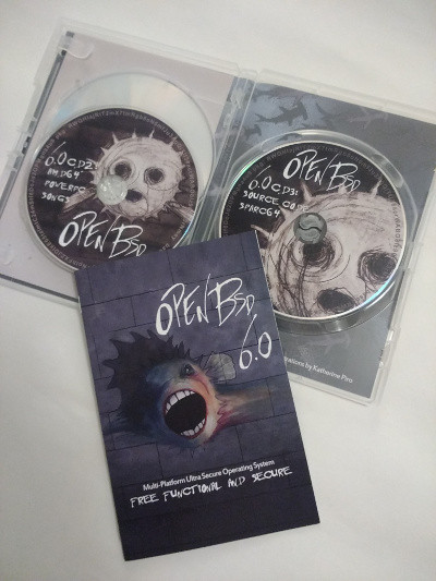 OpenBSD 6.0 Limited Edition CD-készlet