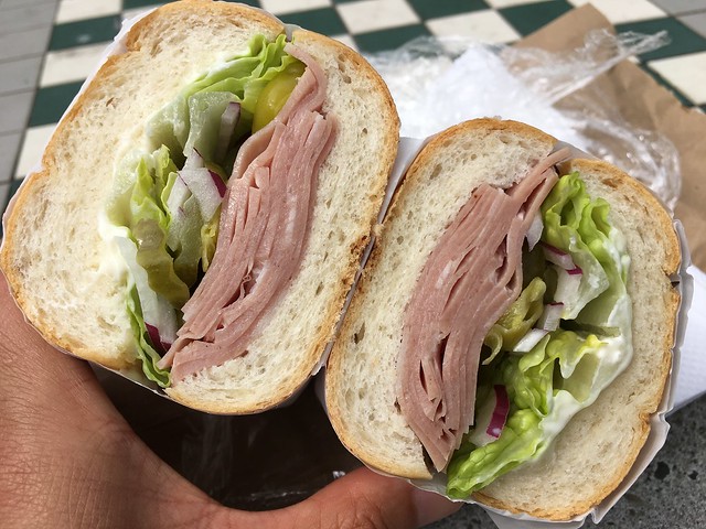 Mortadella sandwich - Sammy's on 2nd