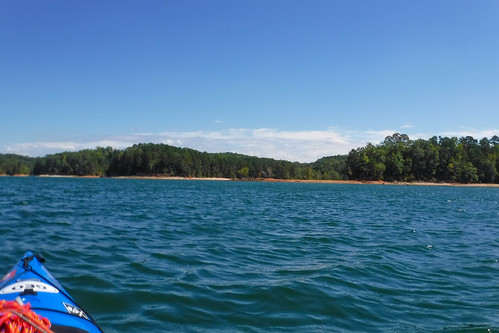 Paddling to Ghost Island in Lake Hartwell-84