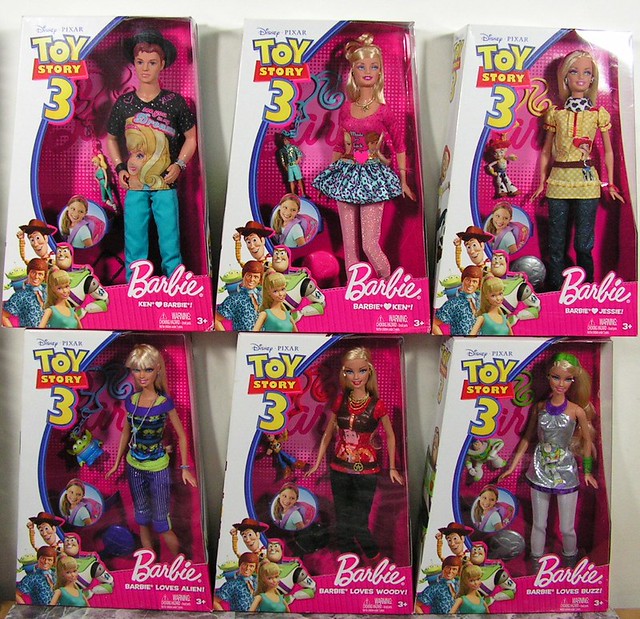 2009 Barbie Disney Pixar Toy Story 3 Collection R4248 & T2744 (1)