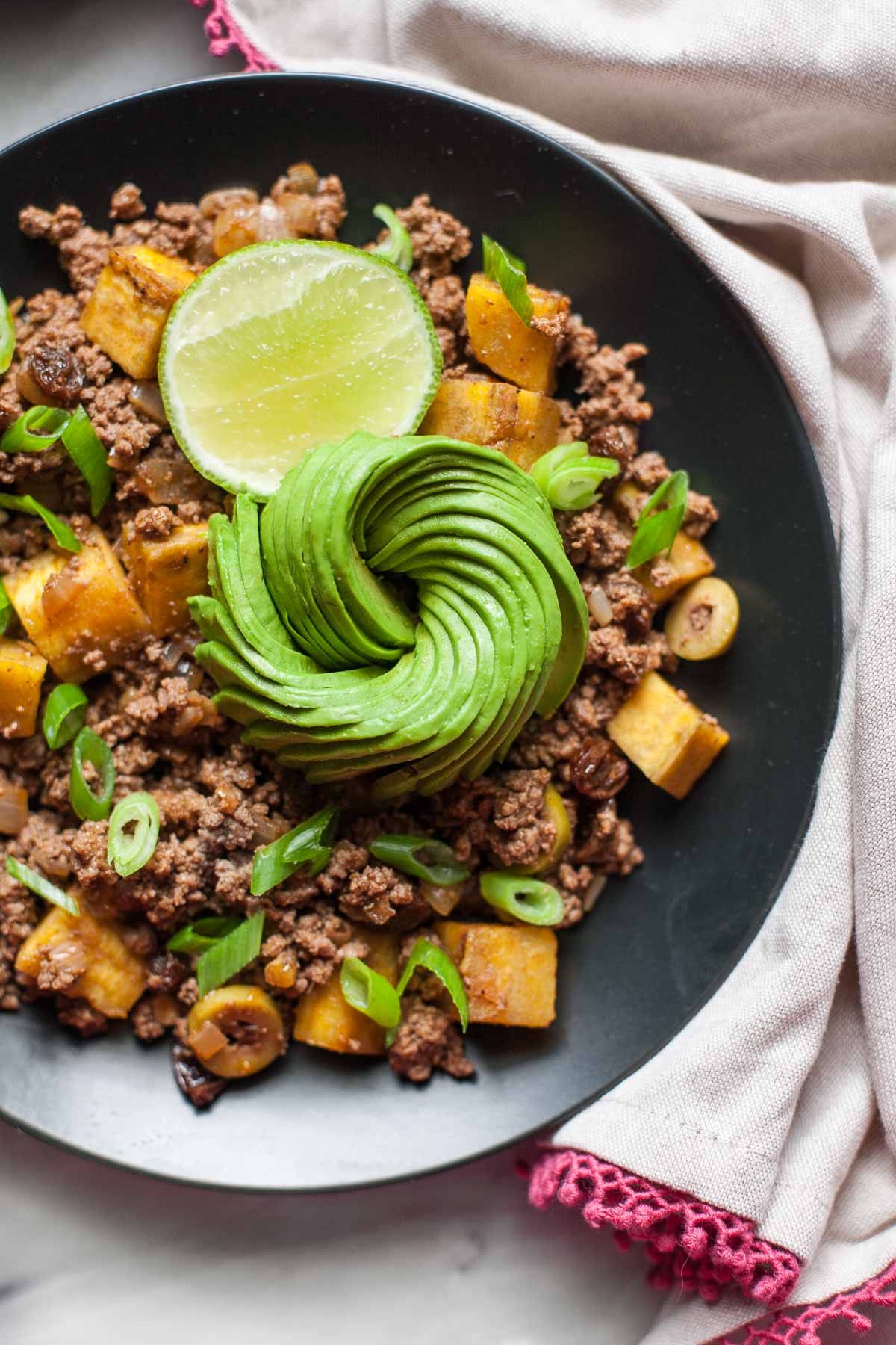 Picadillo with Plantains from Well Fed Weeknights - A Calculated Whisk