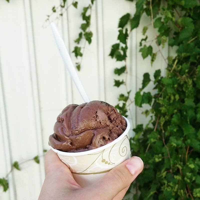 Chocolate ice cream / etdrysskanel.com