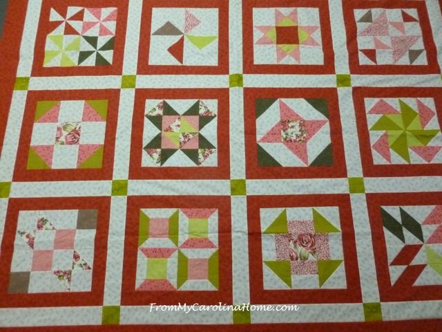 French Cottage Quilt ~ From My Carolina Home