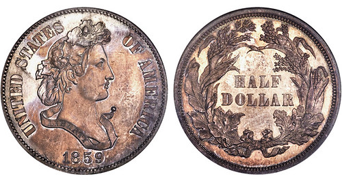1859 Half Dollar patterns