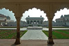Agra - Fort courtyard fountain
