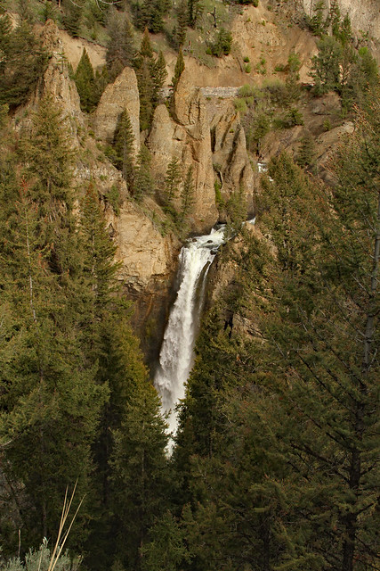 Tower falls trail outlet yellowstone