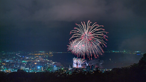 Lake Suwa Fireworks