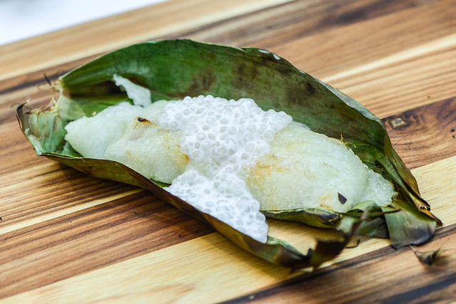 Grilled Banana Wrapped in Sticky Rice