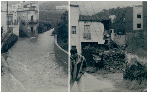 Fotografies de Cadaqués després dels forts aiguats de la matinada del 13 al 14 d’octubre de 1986