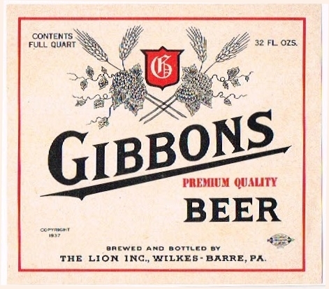 Gibbons-Premium--Quality-Beer-Labels-The-Lion-Inc