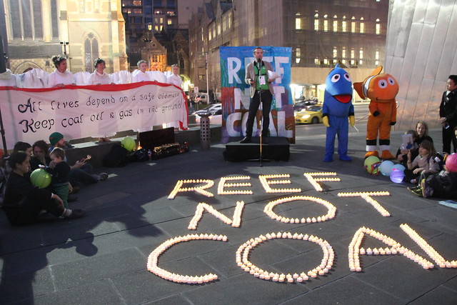 Reef not Coal - Shine a light on the Reef
