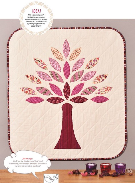 Autumn Tree Wallhanging (Pretty Patches Oct16 issue)