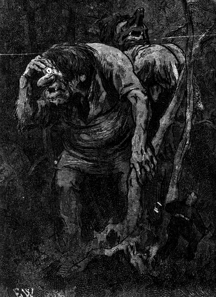 Erik Theodor Werenskiold - Troll in the Woods, 1895
