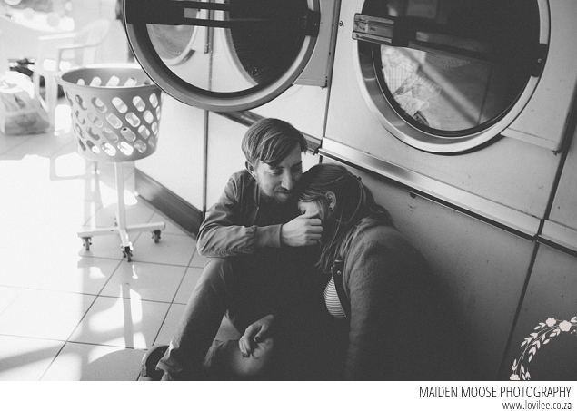 Laundromat Love Shoot