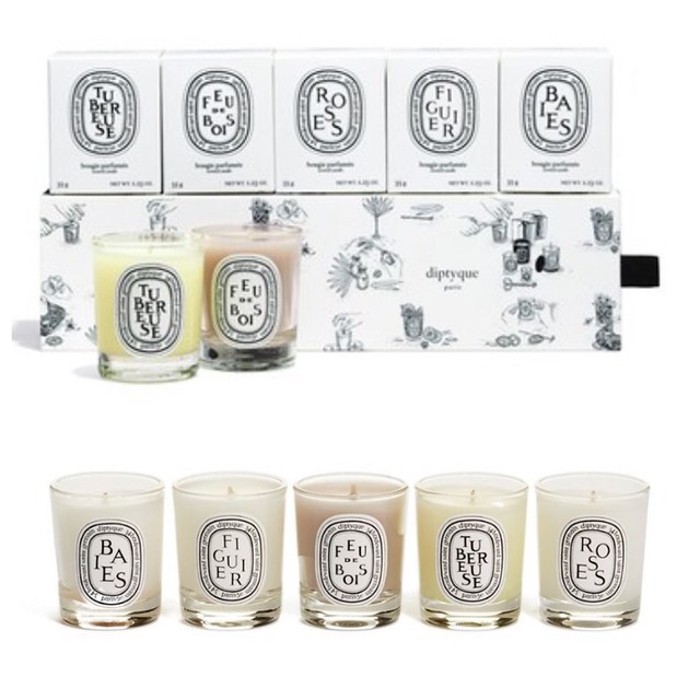  Diptyque scented candle set