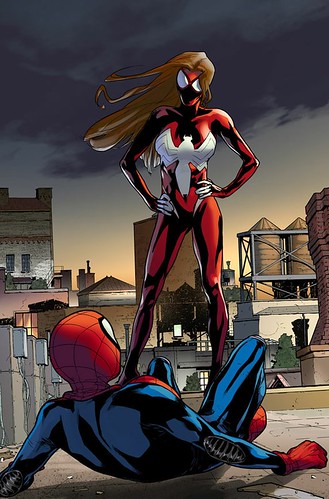 comics Jessica Drew Ultimate Comics Spider-Man