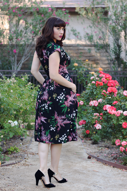 Emily and Fin Flora Dress in Whimsical Blooms Print