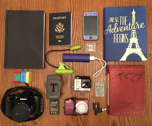 Backpack contents