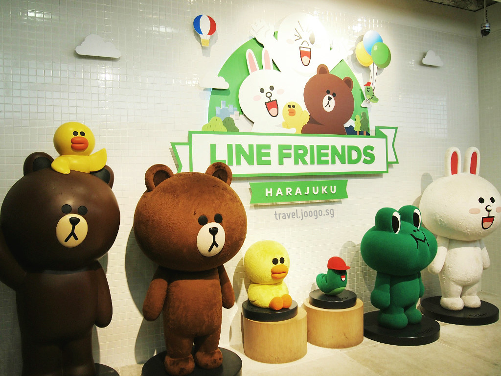 Line Friends Harajuku 4 - travel.joogo.sg
