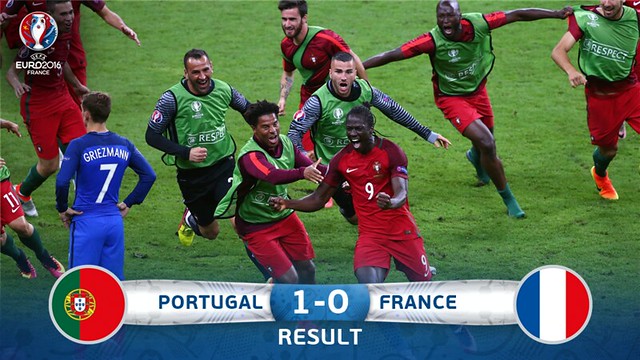 Euro 2016 France: Portugal 1 - Francia 0