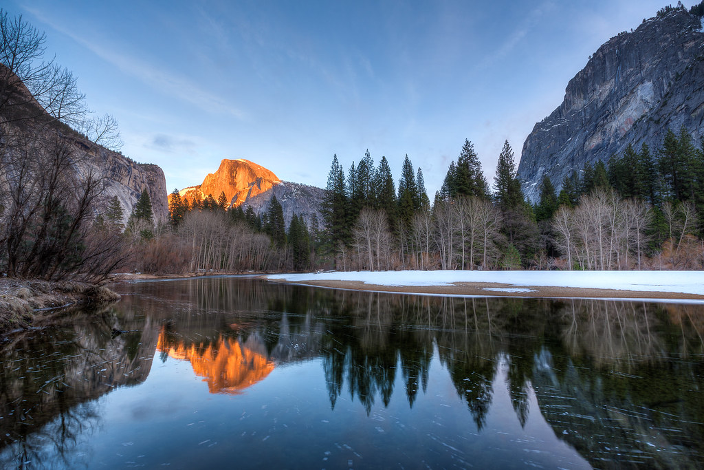 Yosemite - Half Dome Sunset