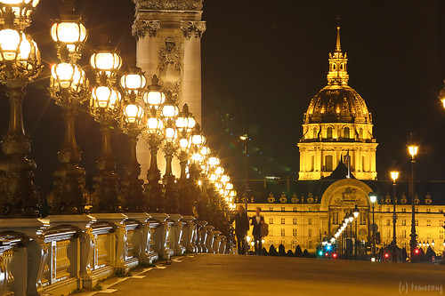 Pont Alexandre III at Night