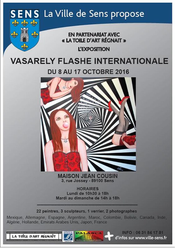 Vasarely Flashe Internationale 2016