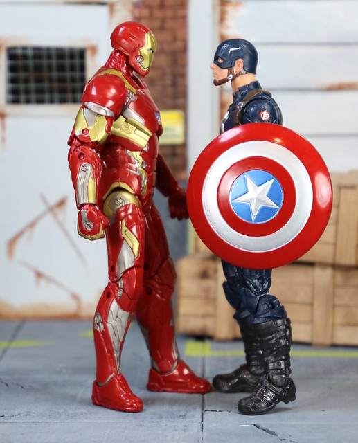 Marvel legends iron man civil clearance war