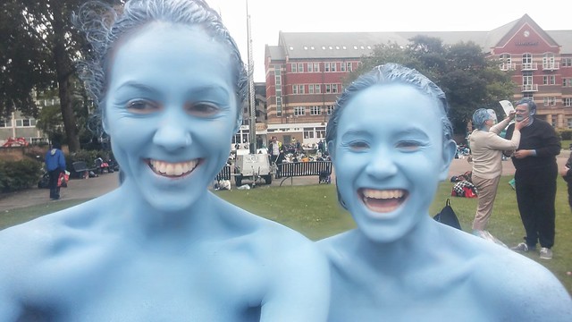 Sea of Hull: Why I Got Naked & Blue with Three Thousand People