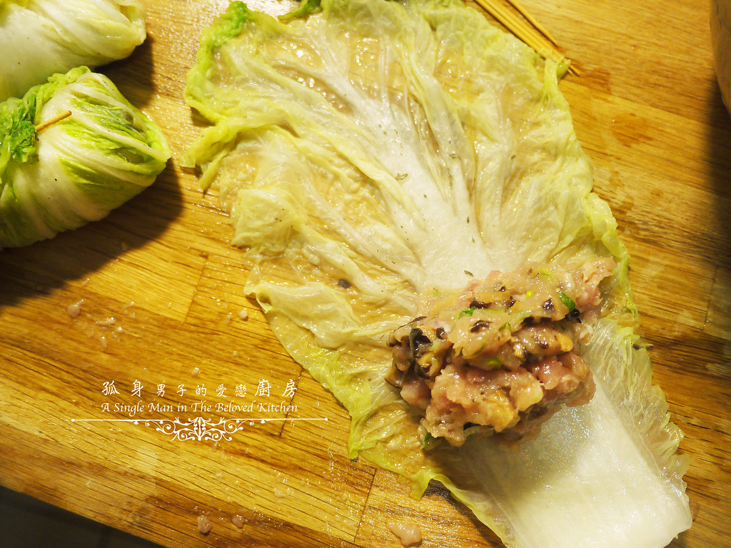 孤身廚房-大潤發義大利樂鍋史蒂娜湯鍋試用—日式白菜雞肉捲16