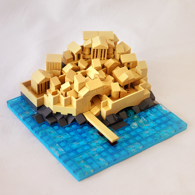 Lego Greek Port City - Micro cité grecque