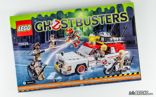 Review LEGO 75828 Ecto-1 & 2 Ghostbusters 2016