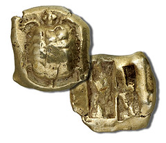 Tortise on early electrum stater