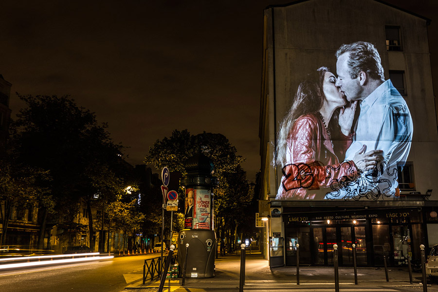 Поцелуи на стенах Парижа - ПоЗиТиФфЧиК - сайт позитивного настроения!