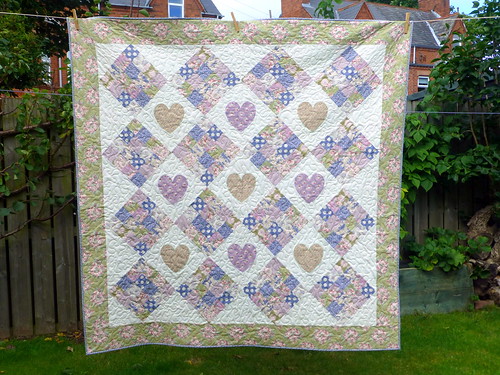 Hearts and Patches Tilda Quilt (Pretty Patches Nov16)