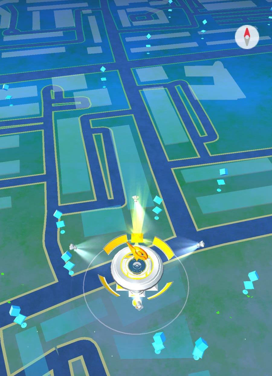 Pokemon Go Gyms near bedok library