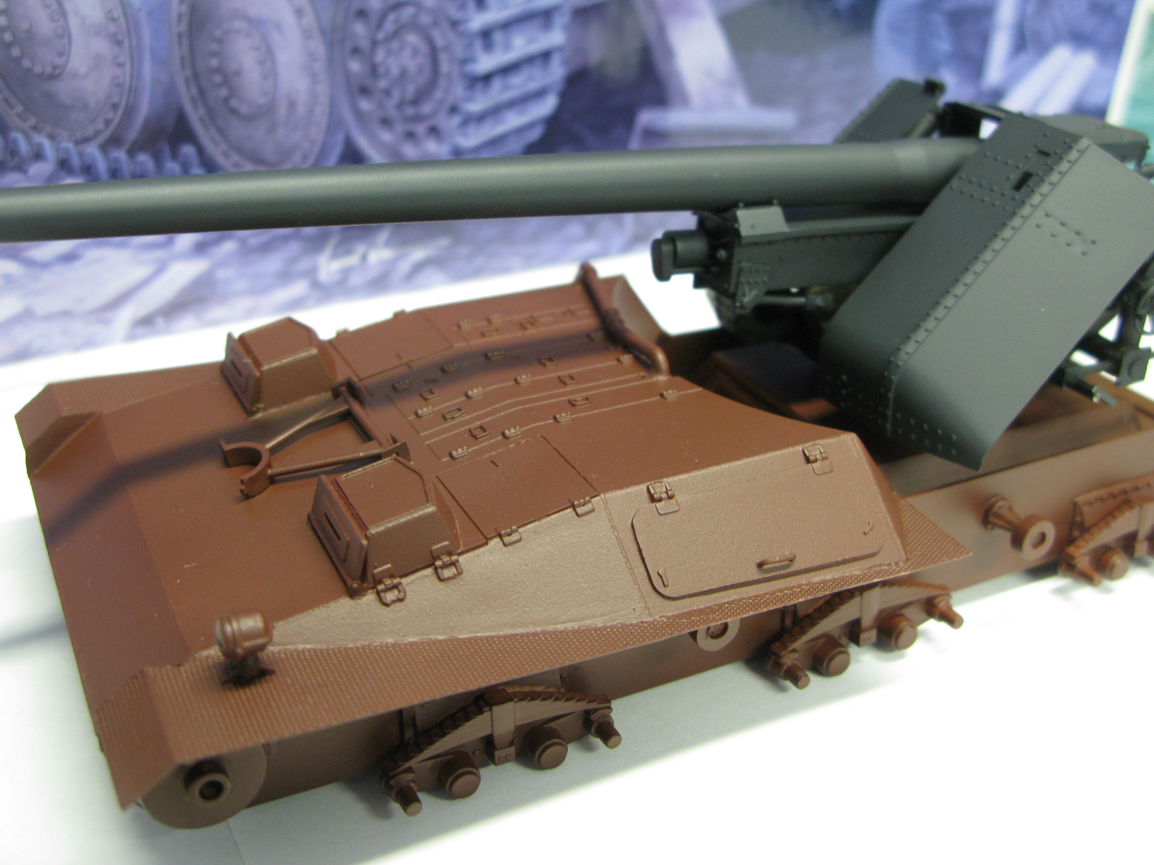 Waffentrager Primed Front Port View