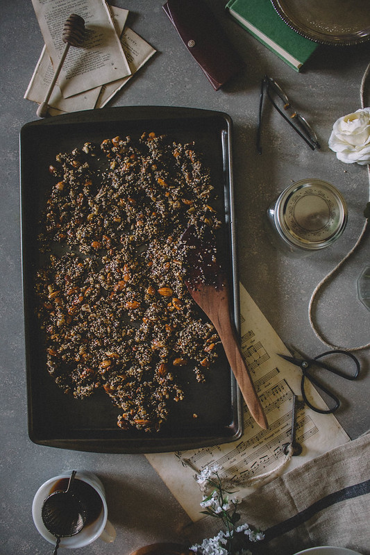 Gluten-Free Quinoa & Dried Blueberry Granola // TermiNatetor Kitchen