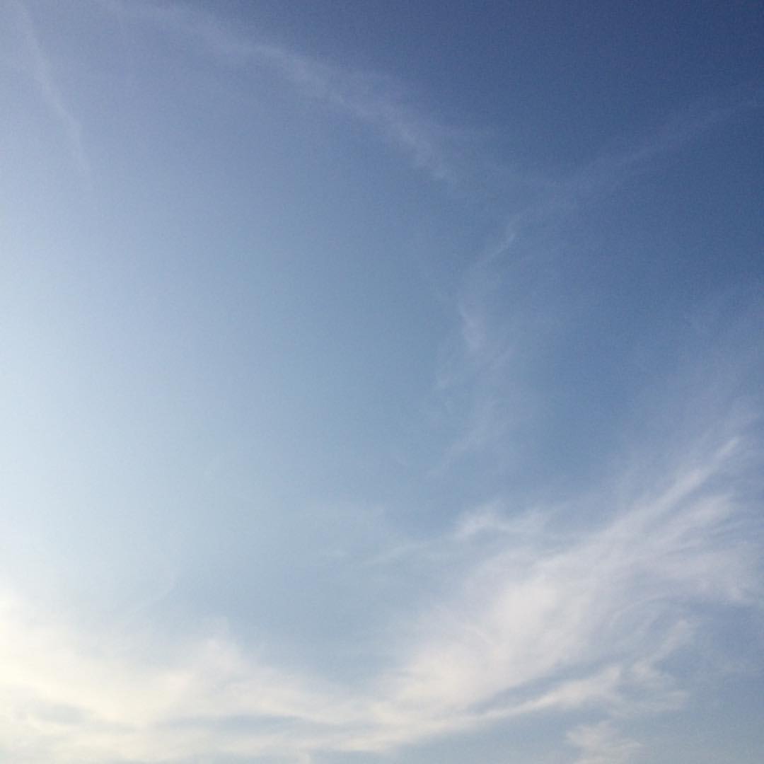 #sky #イマソラ 滋賀県超涼しい。京都はやっぱり異常だ