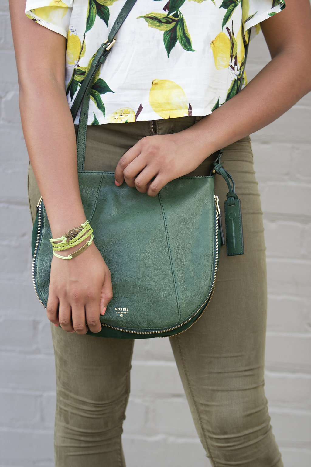green fossil handbag, the beauty beau